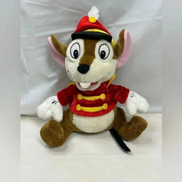 Disney Timothy Mouse from Dumbo 8" Mini Bean Bag Plush - Picture 1 of 4